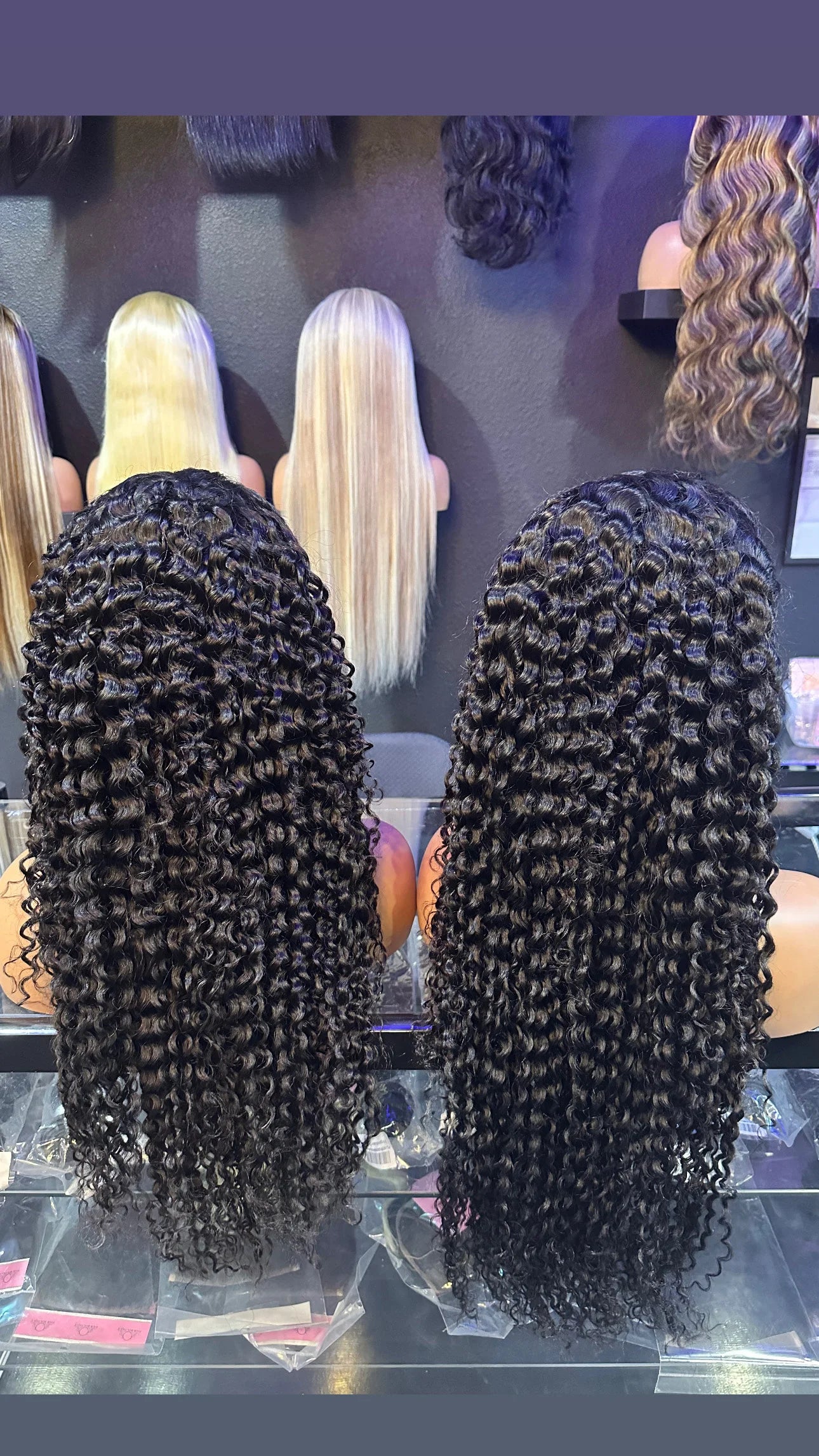 ๐๐ฅ๐ฎ๐๐ฅ๐๐ฌ๐ฌ Spanish Curl HD Wigs Pre-Plucked w/ Bleached Knots