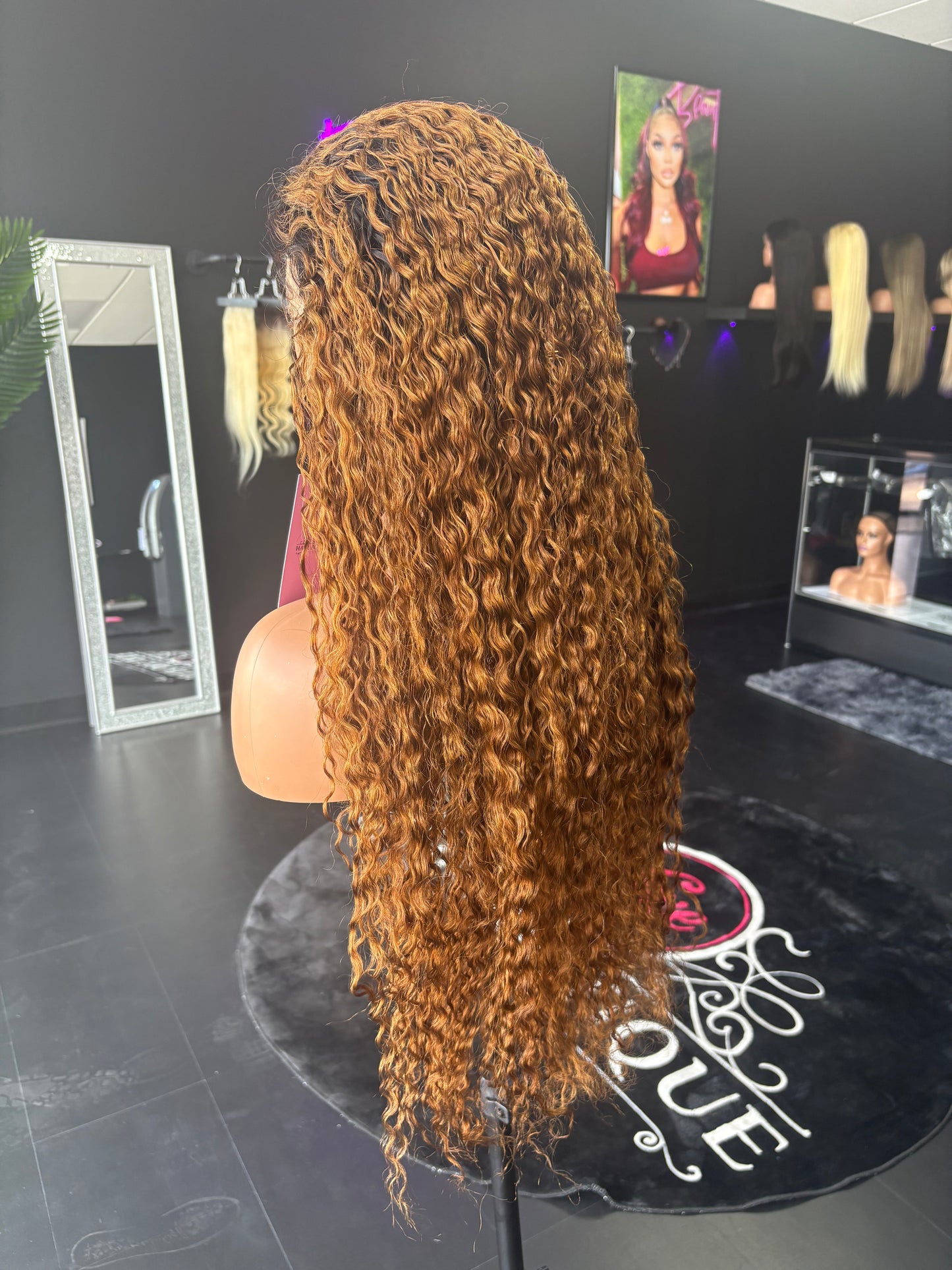 Ginger Water Wave HD Wigs