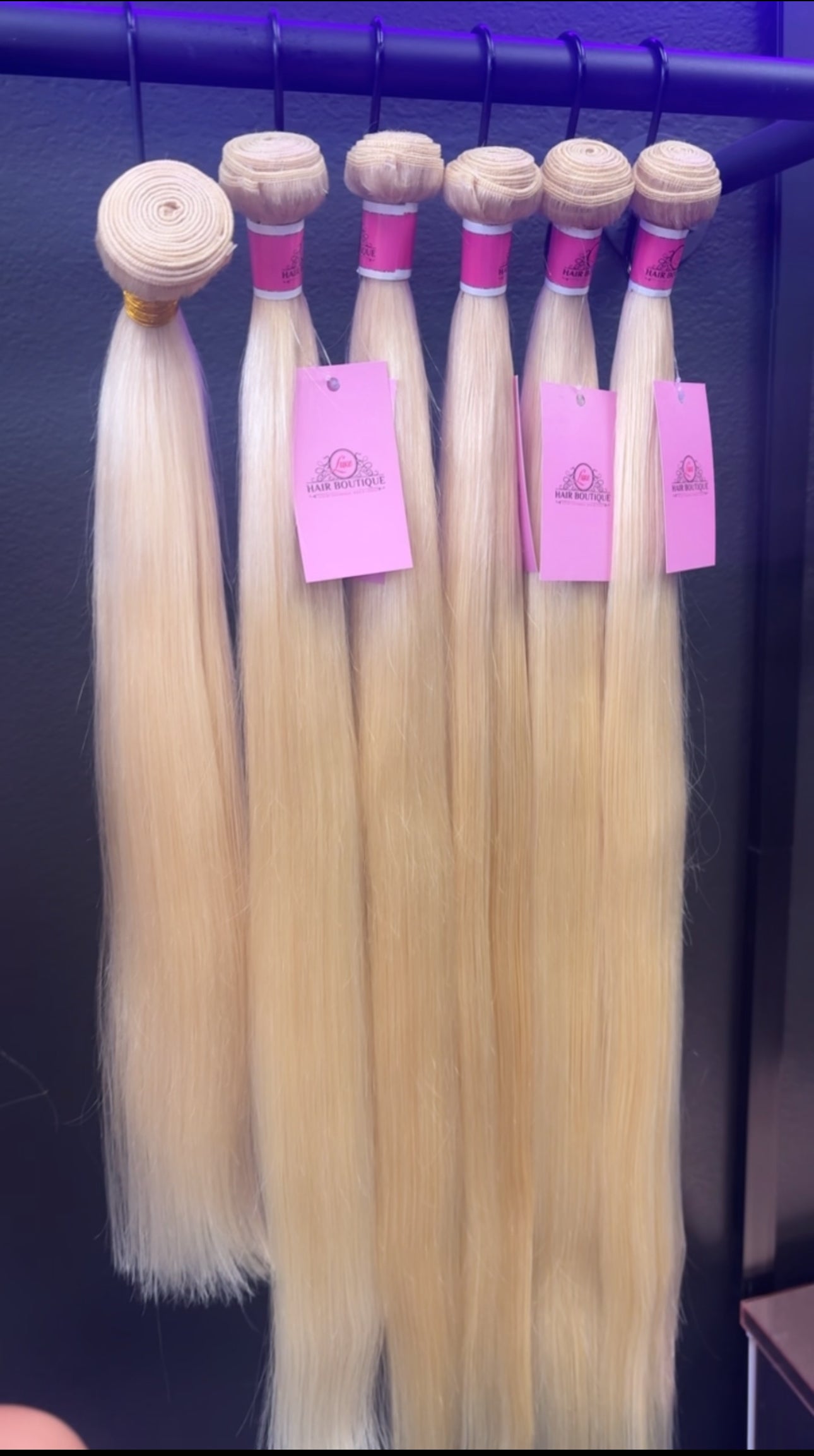 Blonde Silky Straight Bundles