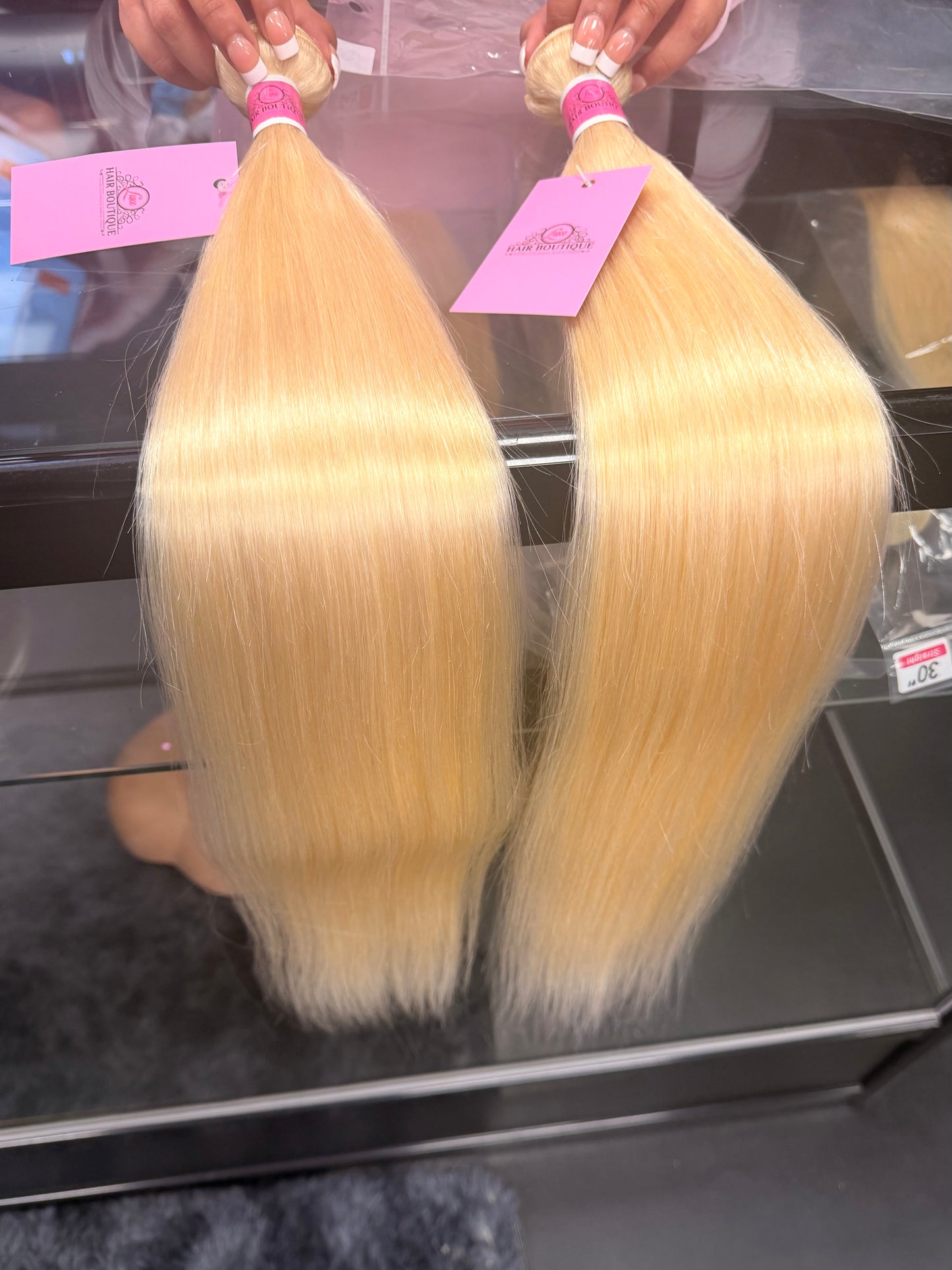 Blonde Silky Straight Bundles