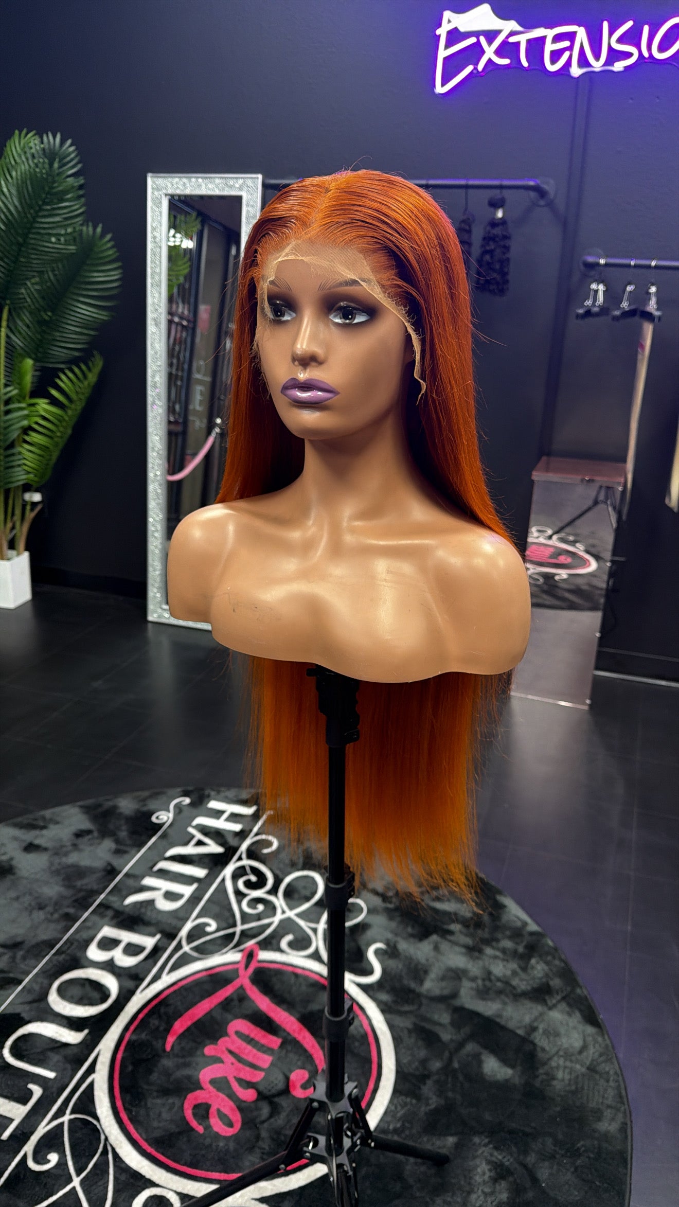Ginger Silky Straight HD Frontal Wig