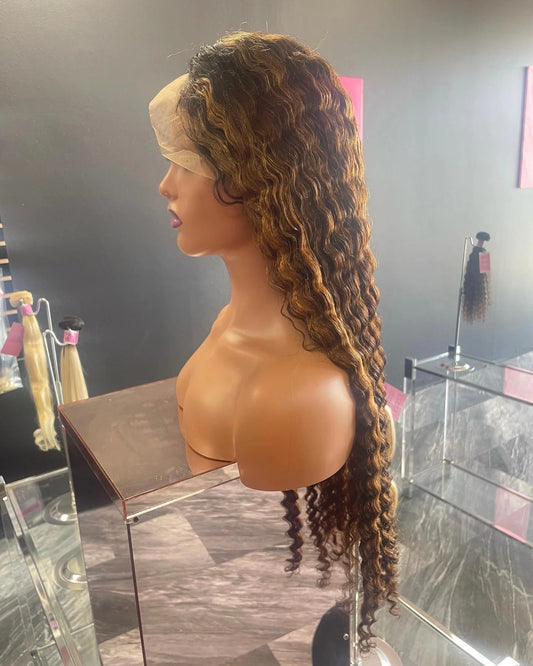 Highlight Deep Wave HD Wig