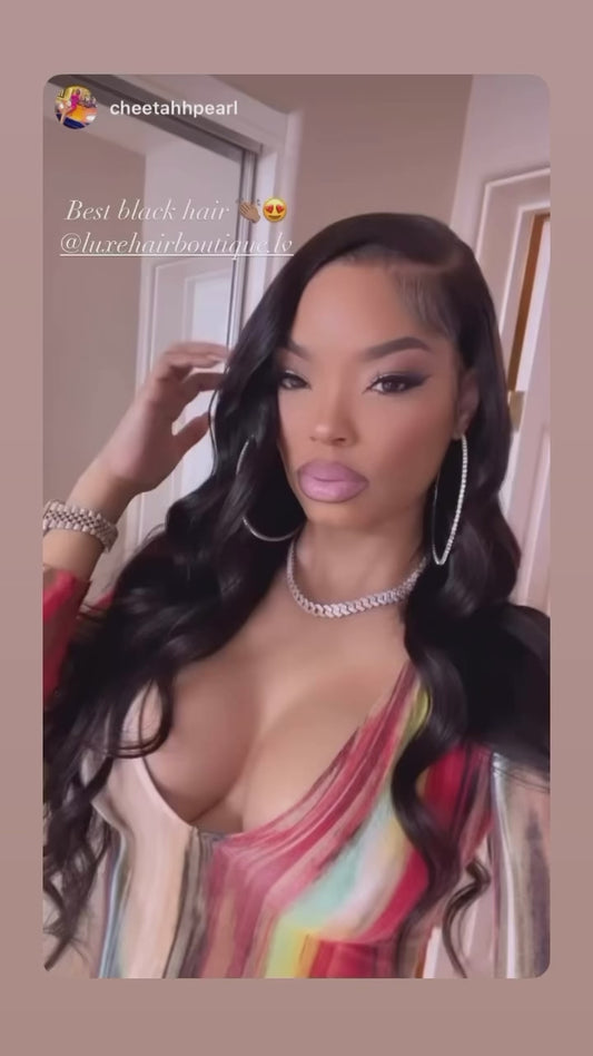 𝐆𝐥𝐮𝐞𝐥𝐞𝐬𝐬 Body Wave HD Wigs Pre-Plucked w/ Bleached Knots