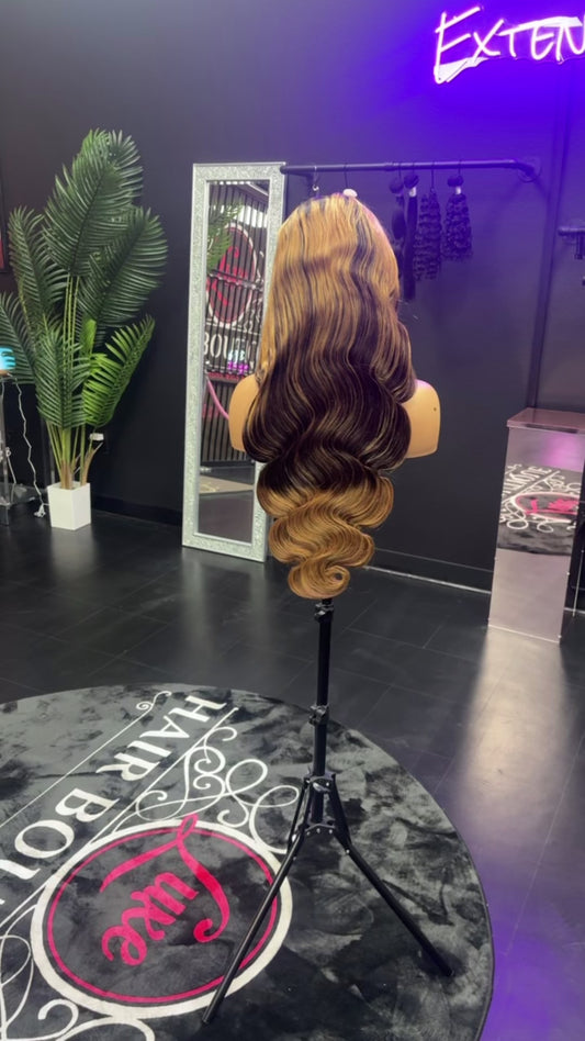 Reece’s Ombré Body Wave HD Frontal Wig